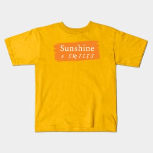 Sunshine and Smiles Kids T-Shirt